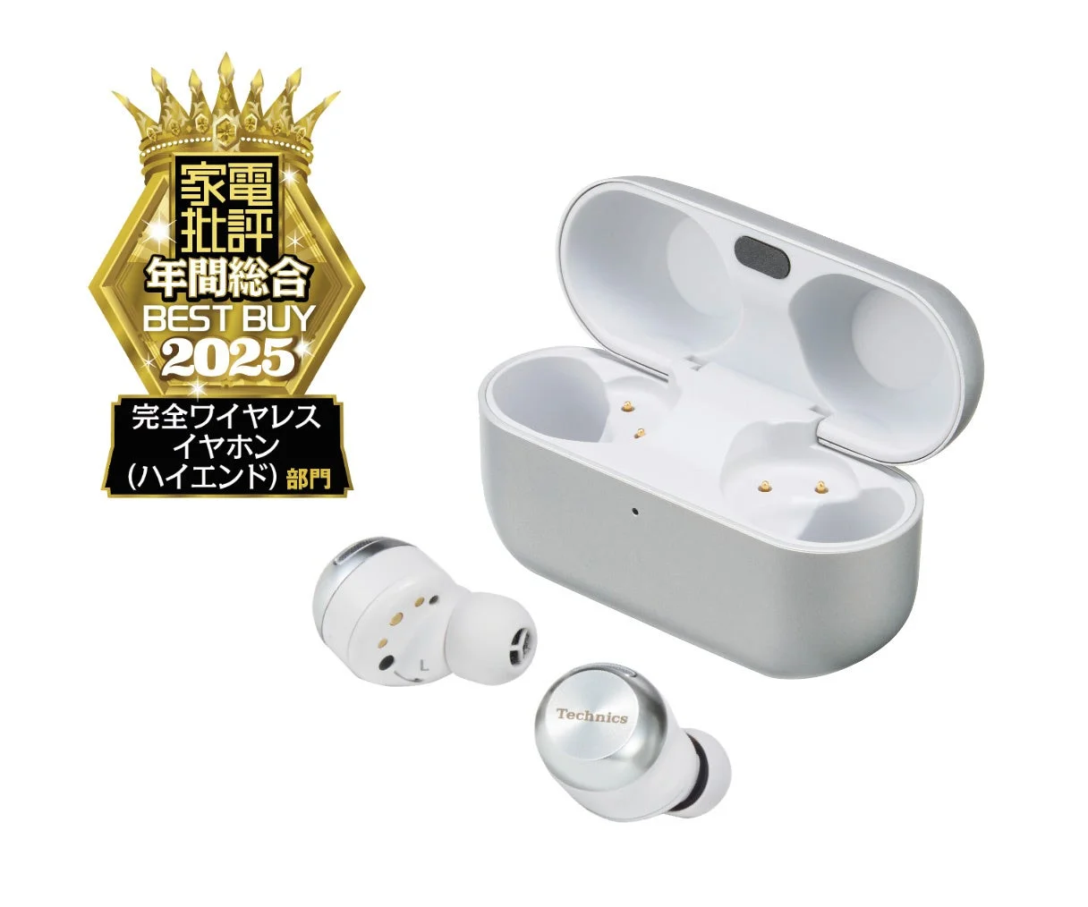 完全ワイヤレスイヤホン（ハイエンド）部門 Technics EAH-AZ100