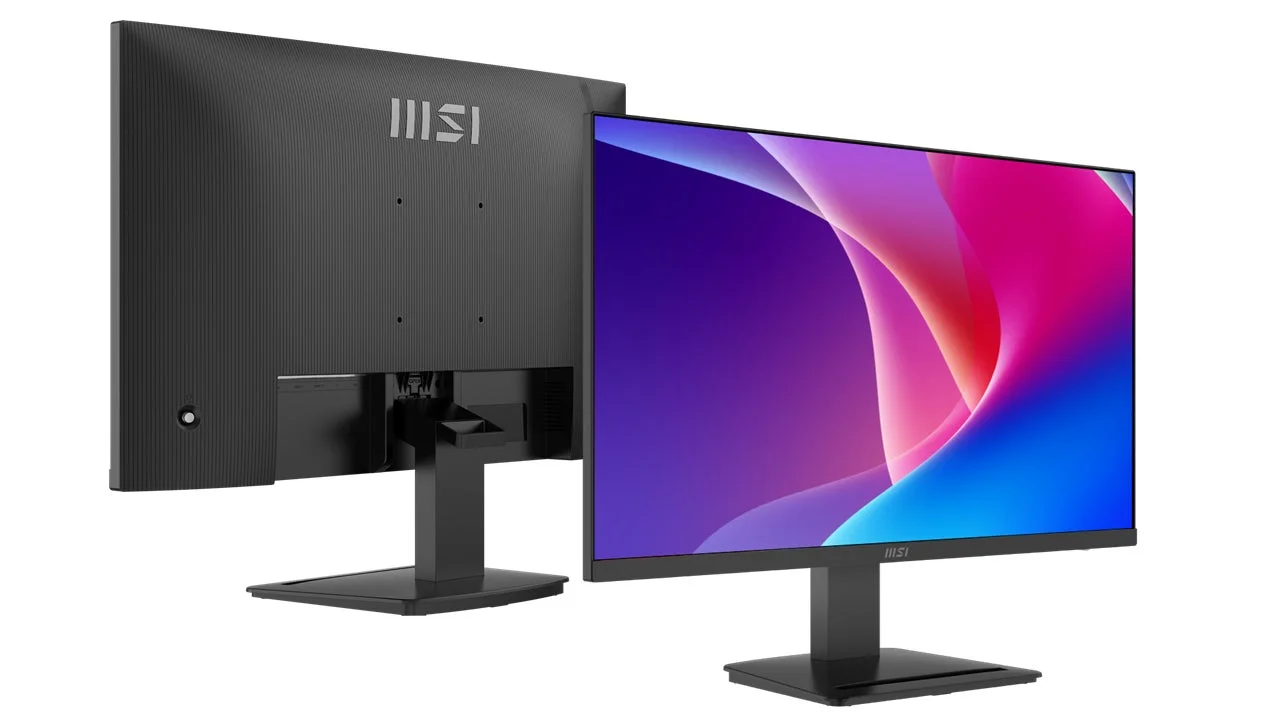 MSI PRO MP273Q E7の様々な角度からの製品画像