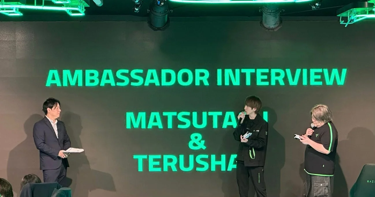 アンバサダーインタビューのステージ