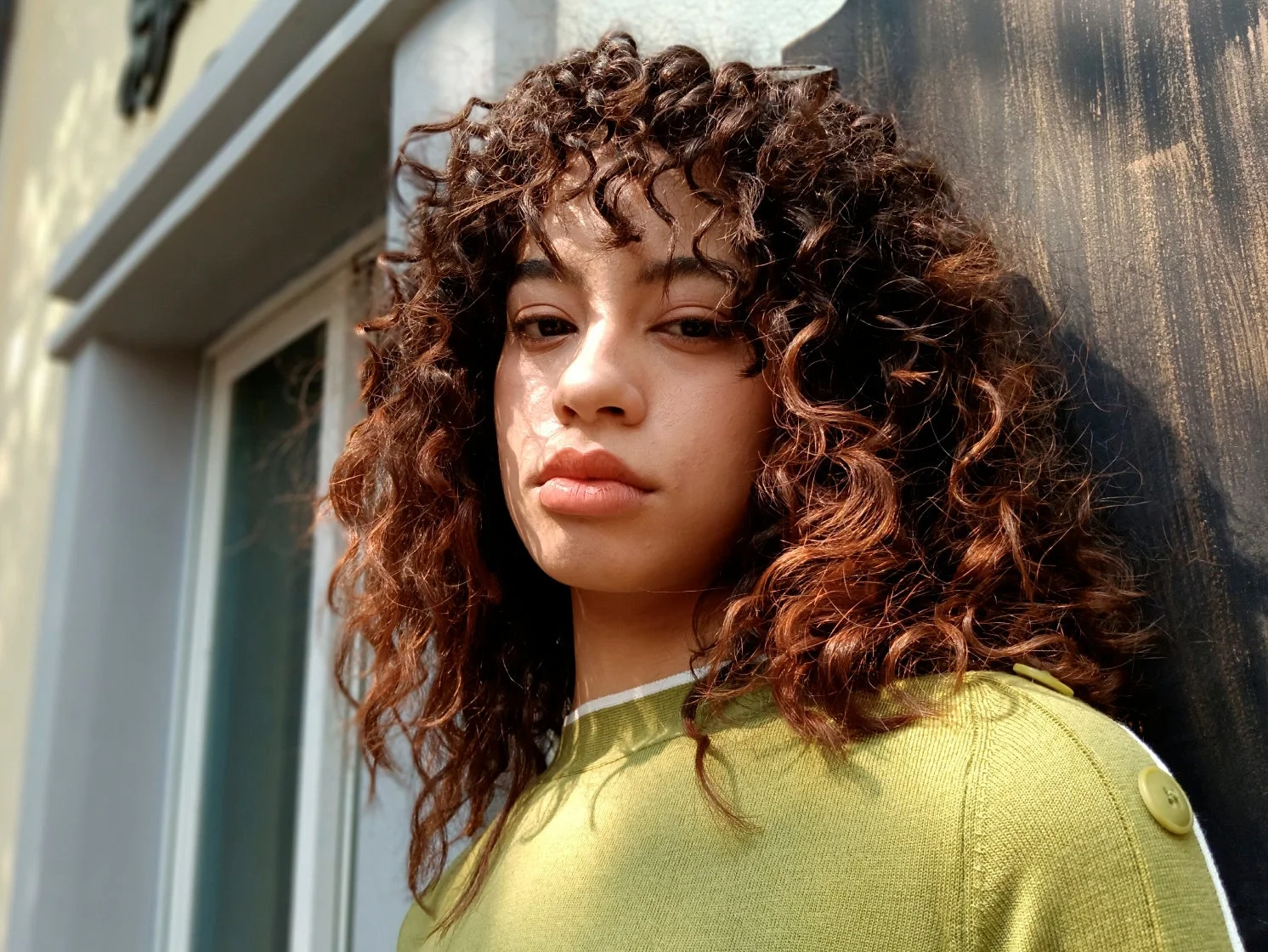 カメラで撮影されたポートレート