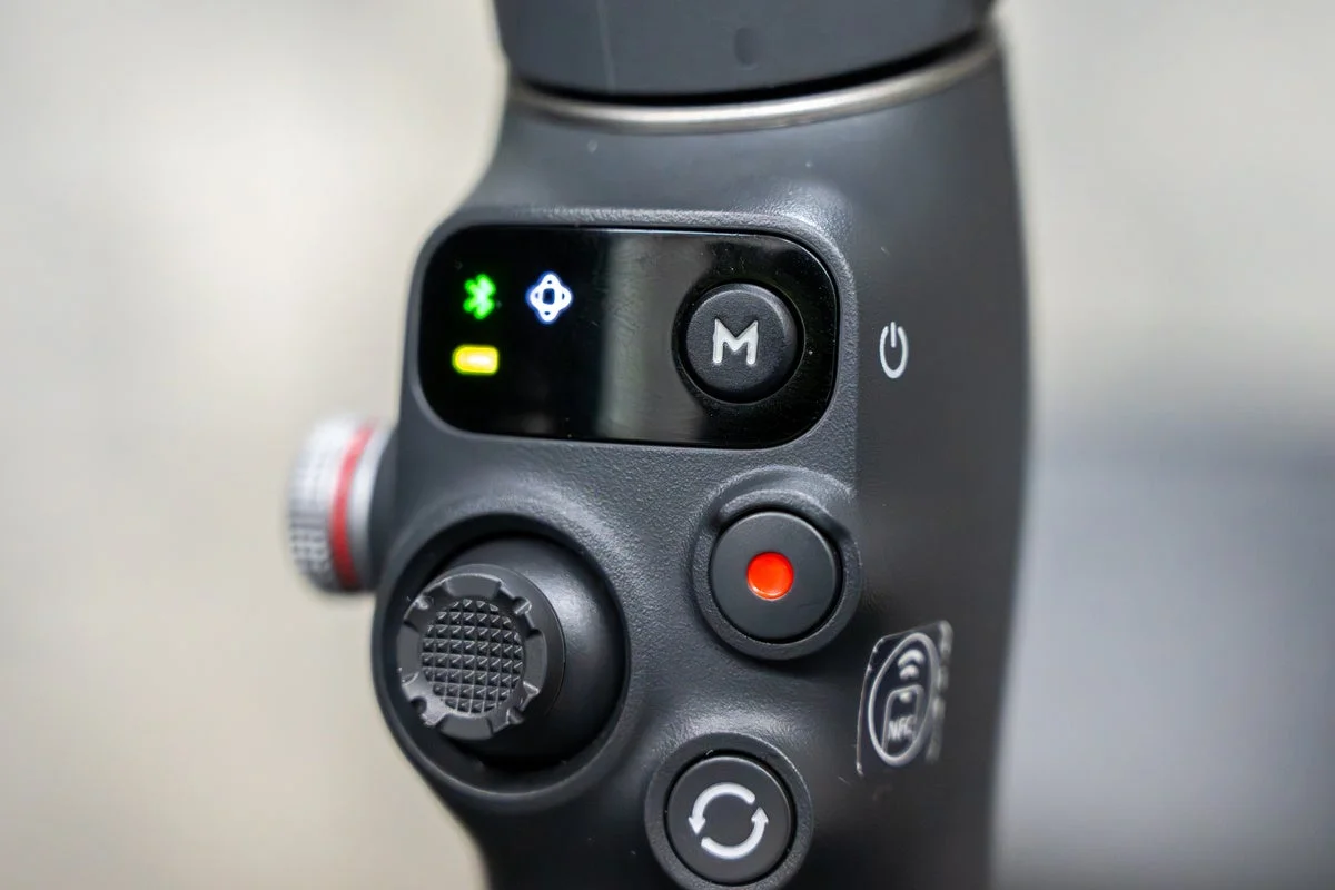 ジンバル操作パネル