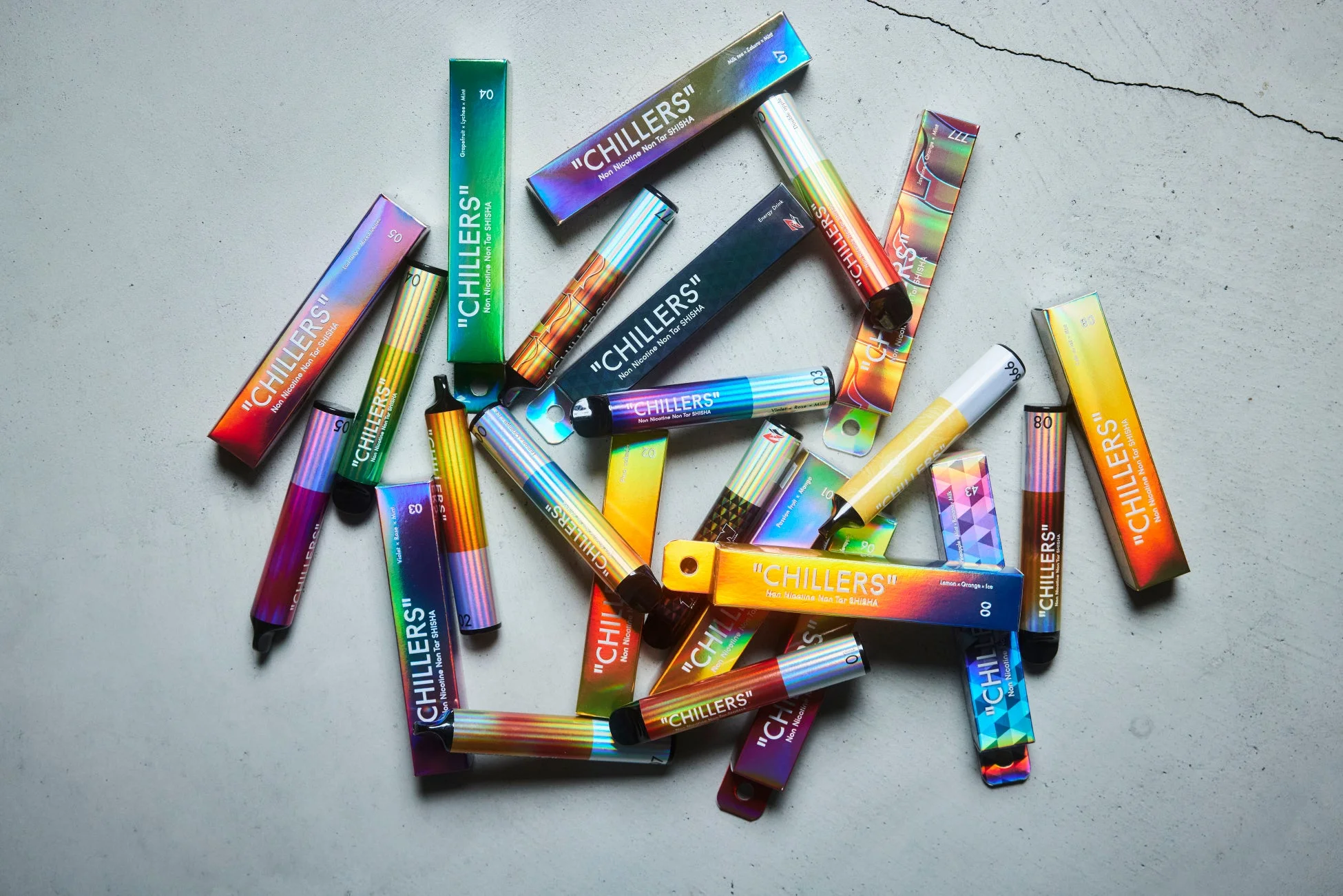 CHILLERSフレーバー集合