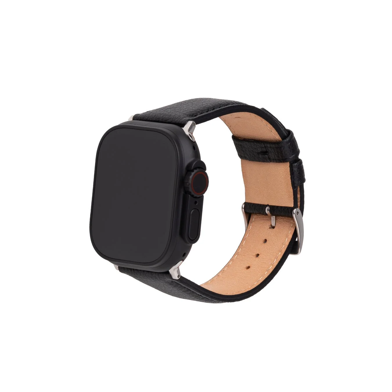 CRUMBS Leather Apple Watchバンド（ブラック）