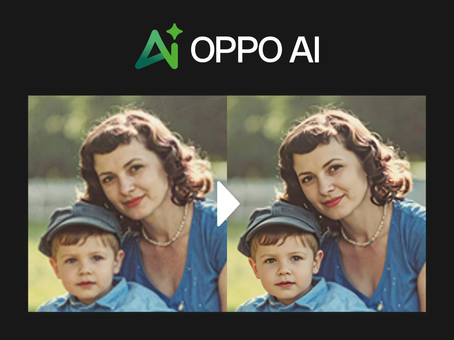 OPPO AIによる画像処理