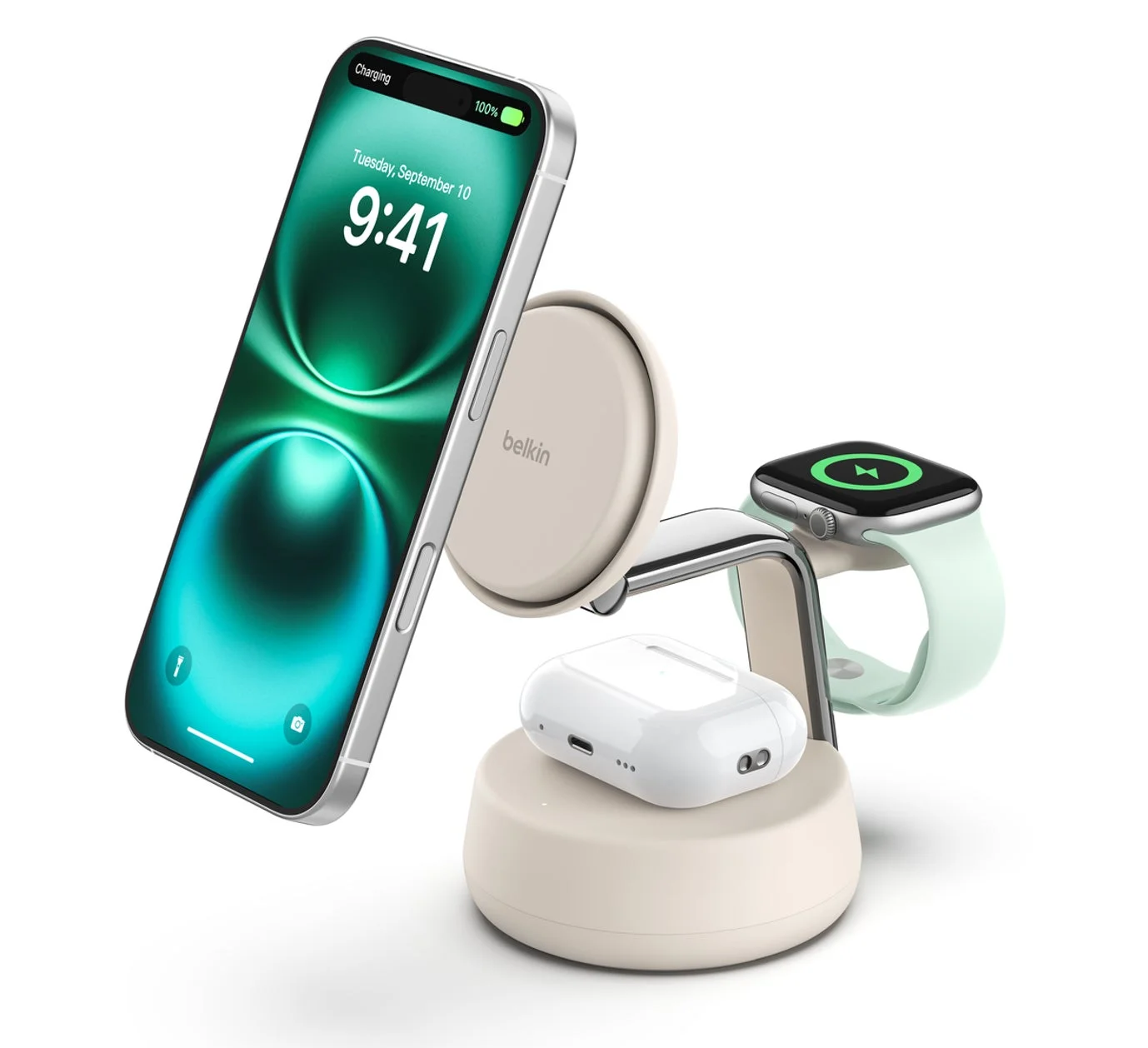 Belkin UltraCharge Pro 3-in-1 Magnetic Charging Dock