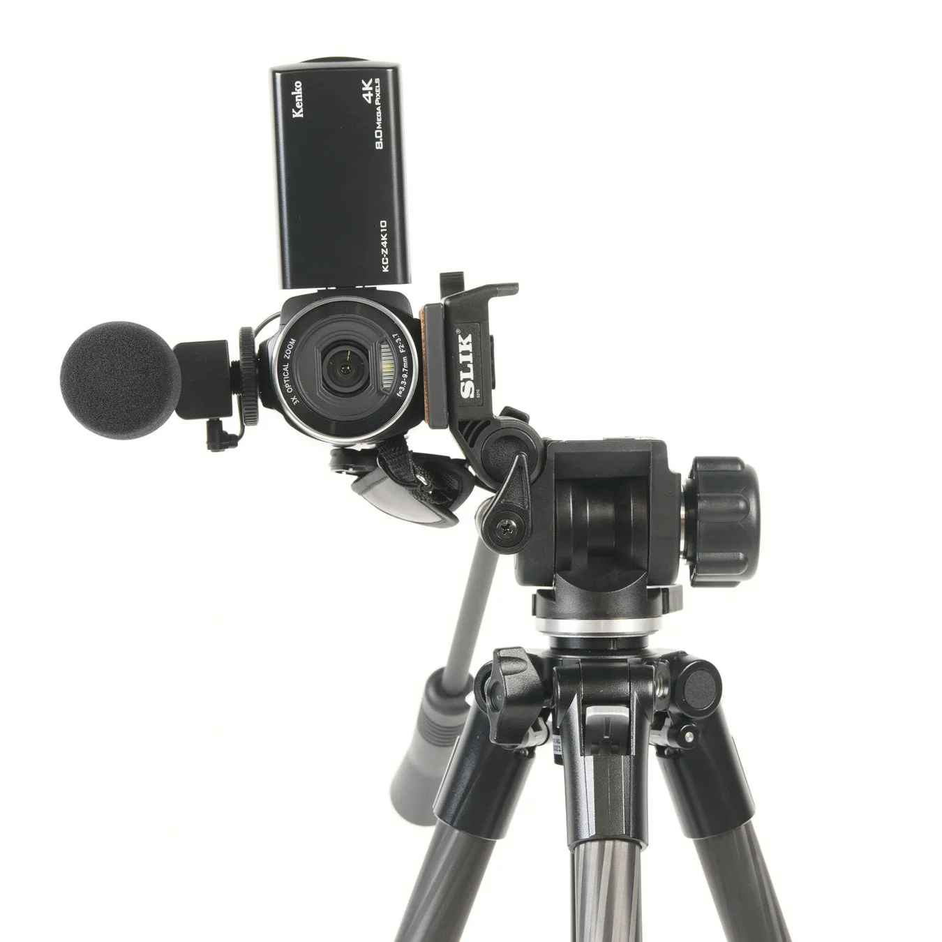 ケンコーの4KビデオカメラとSLIK三脚