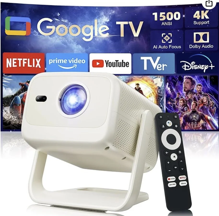 Google TV搭載スマートプロジェクター