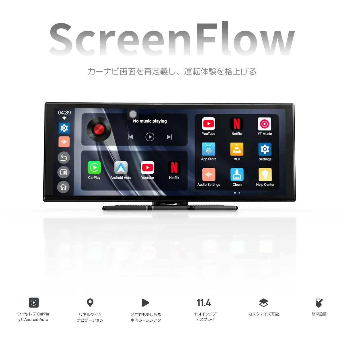 ScreenFlow カーナビ画面を再定義