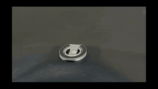 折りたたみ式リング型スタンド