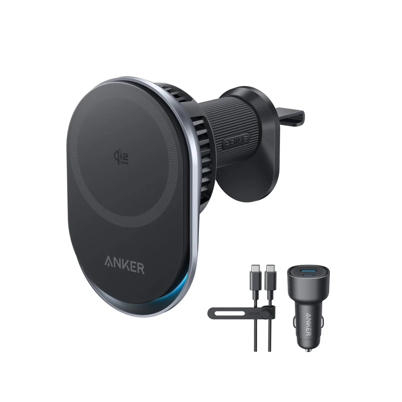 Anker Prime Wireless Car Charger（MagGo, AirCool, Pad）