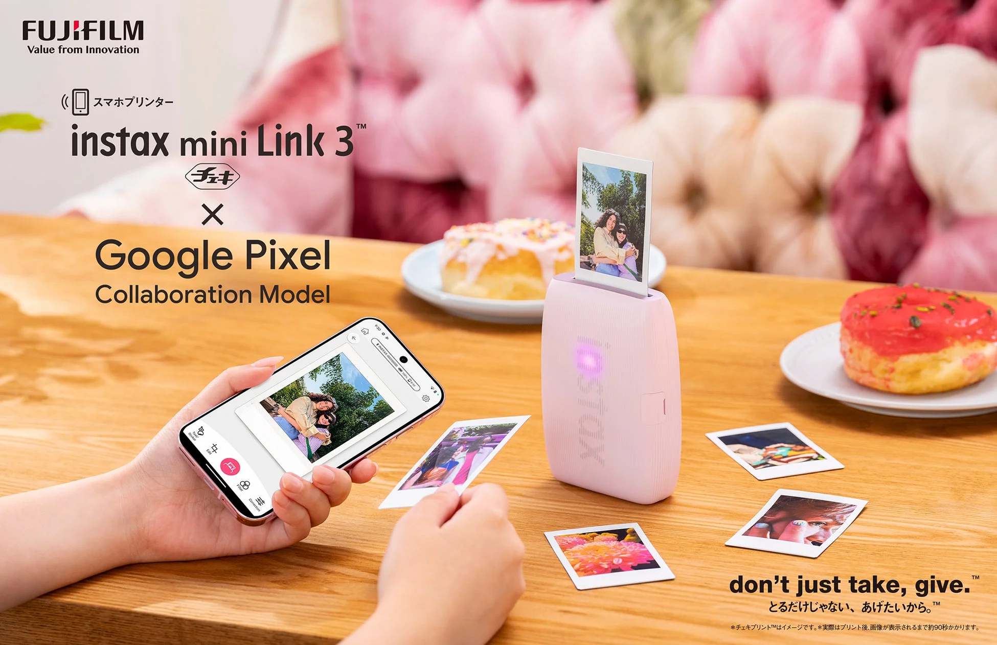 instax mini Link 3™ Google Pixel Collaboration Model