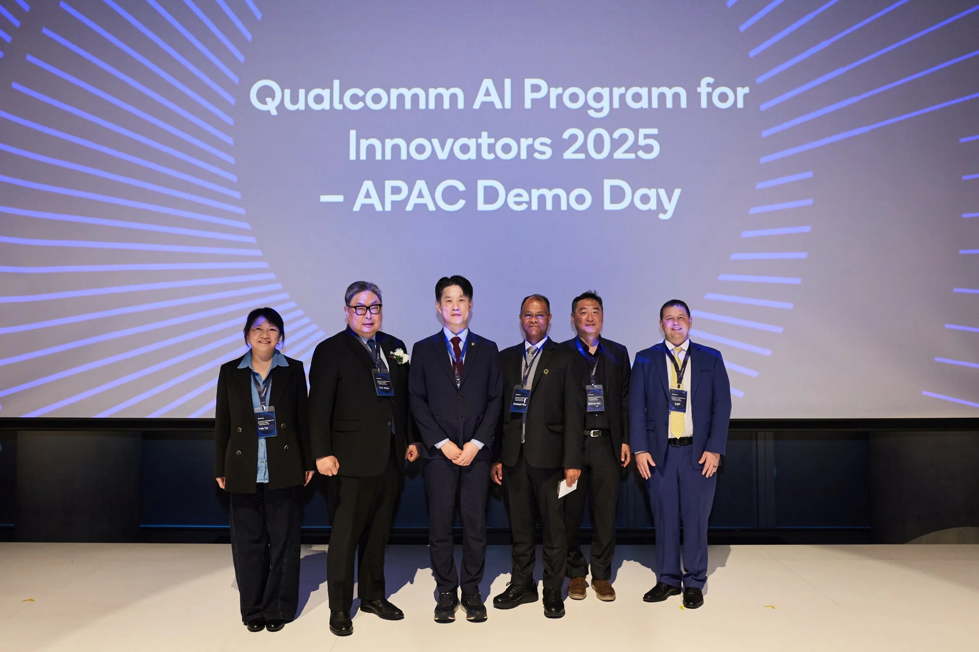Qualcomm AI Program for Innovators 2025 - APAC Demo Dayの集合写真