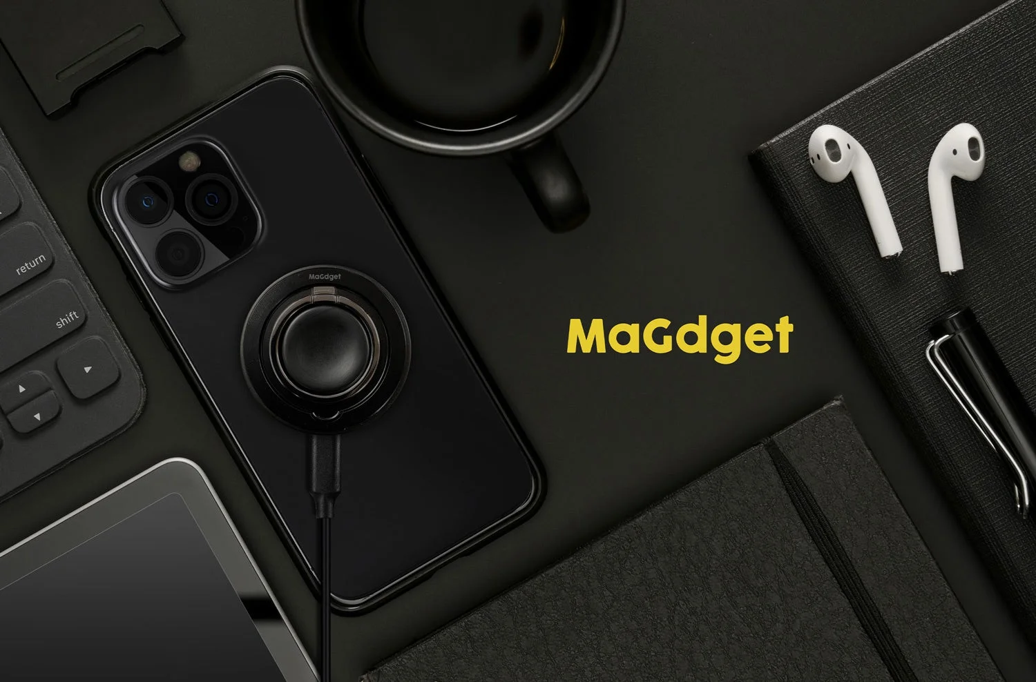 デスク上のMaGdget製品