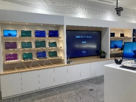 テクノロジーショールームの様子