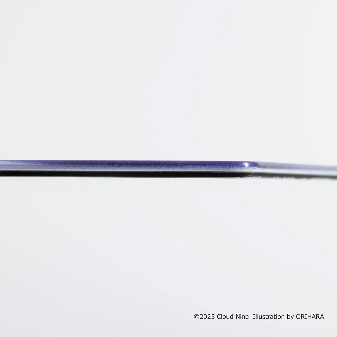 ガラスマウスパッドの側面