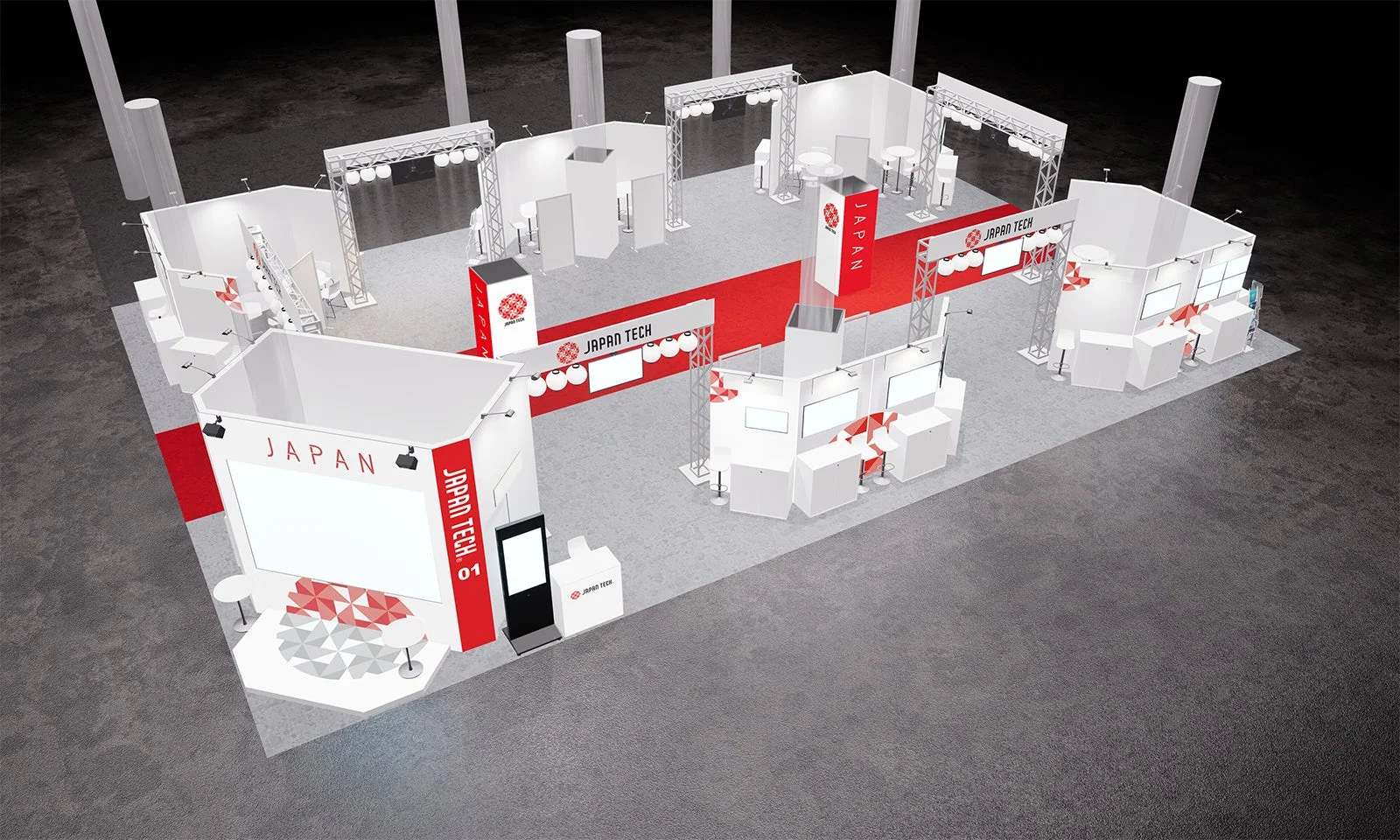 JAPAN TECH ブースレイアウト