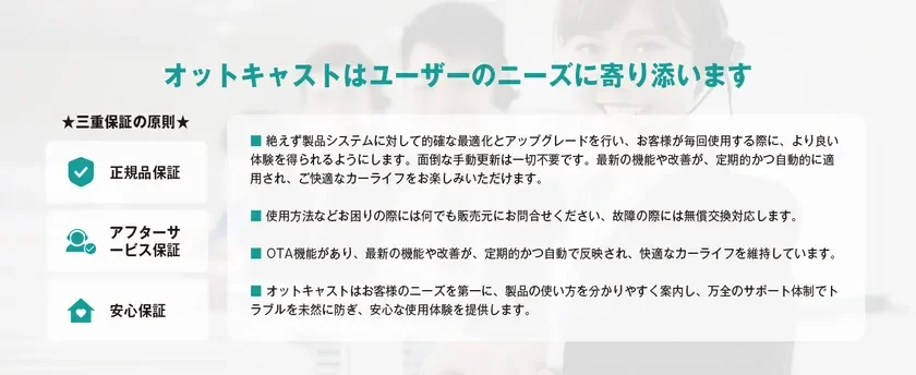 Ottocastのユーザーサポート