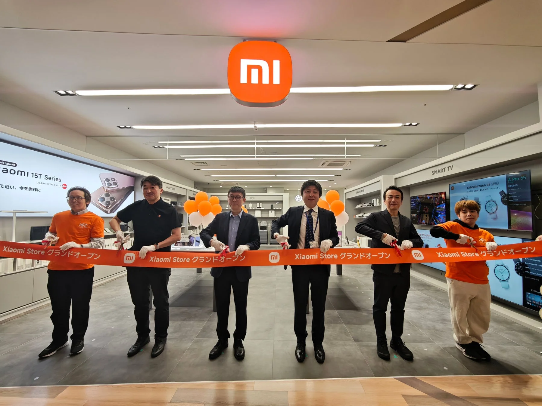Xiaomi Store グランドオープンセレモニーの様子