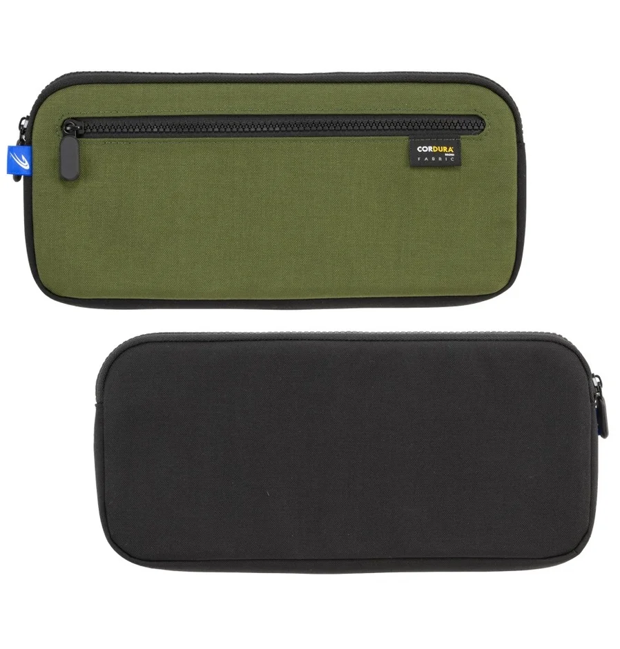 CORDURA®ポーチ モスグリーン×ブラック