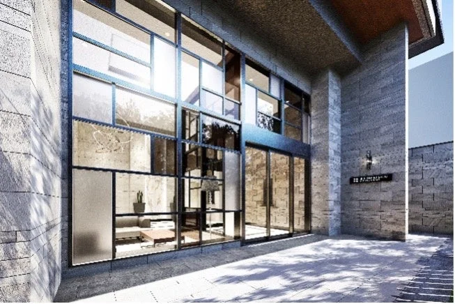 マンションエントランス