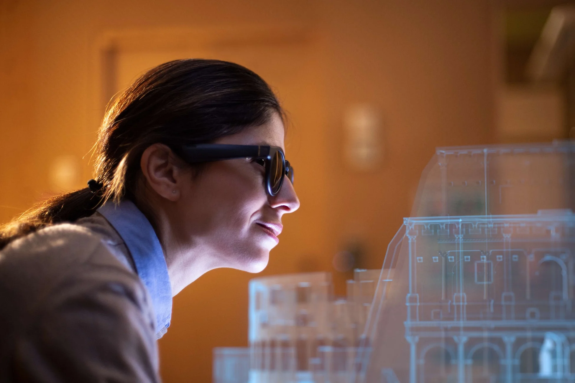 スマートグラスを活用したXRコンテンツのストリーミング配信のイメージ