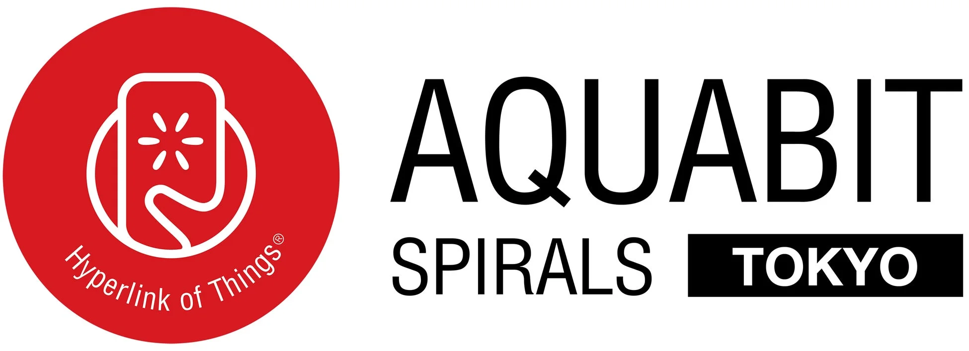 Hyperlink of Things® AQUABIT SPIRALS TOKYO ロゴ