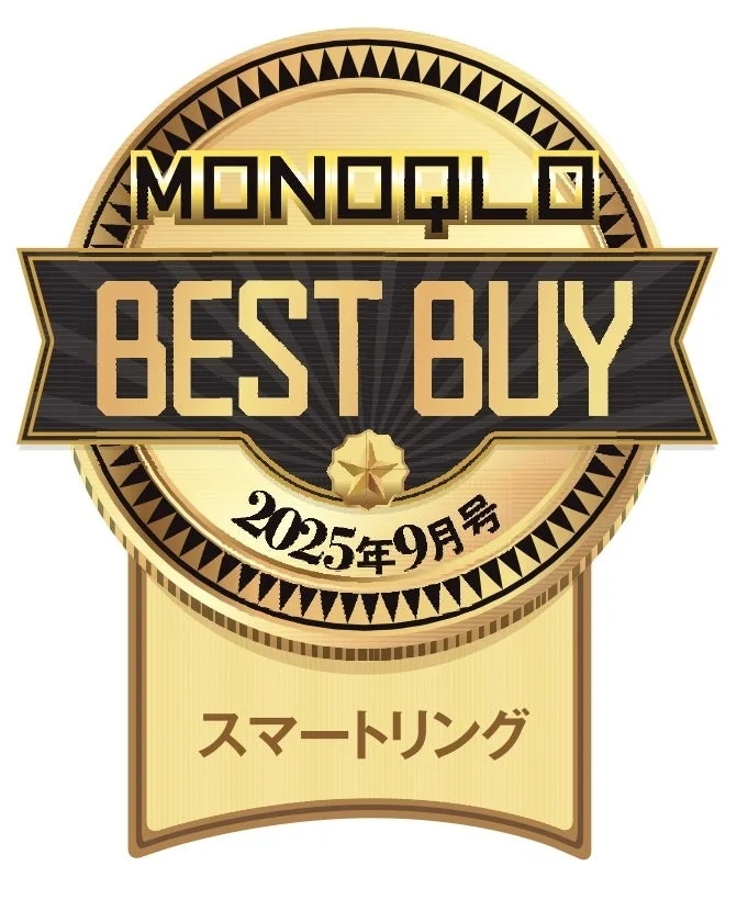 MONOQLOベストバイのバッジ