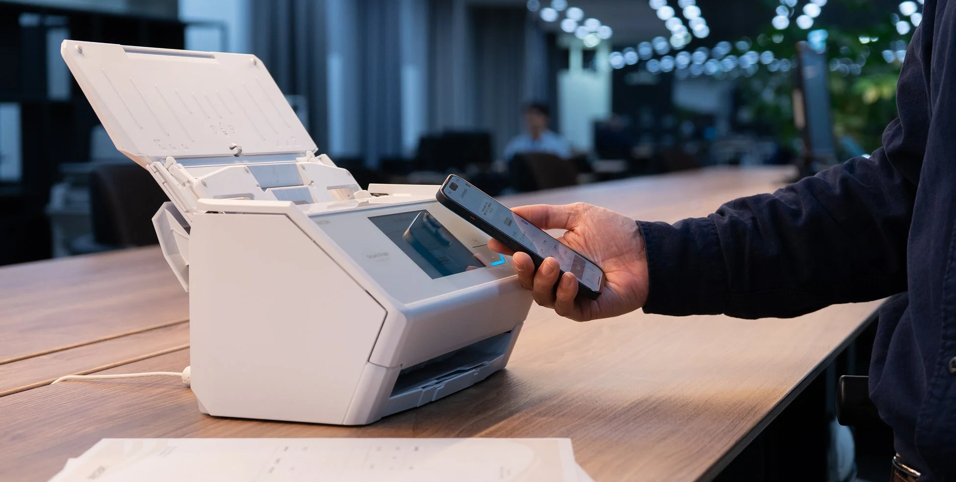 ScanSnap iX1600とスマホ連携