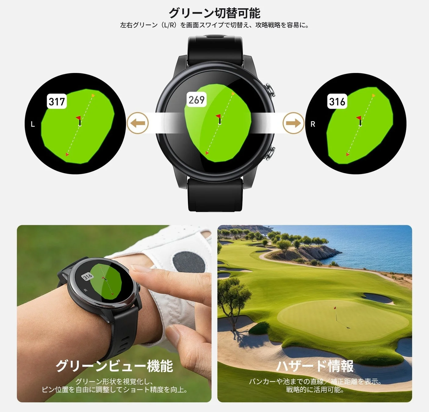 ハザード情報表示