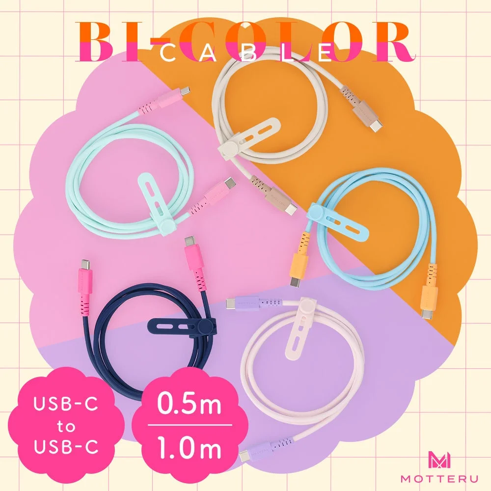USB C to Cバイカラーケーブル