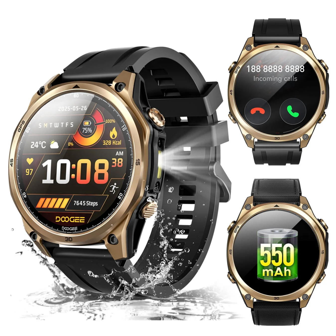 DOOGEE Anywise W1/W1 Pro スマートウォッチ