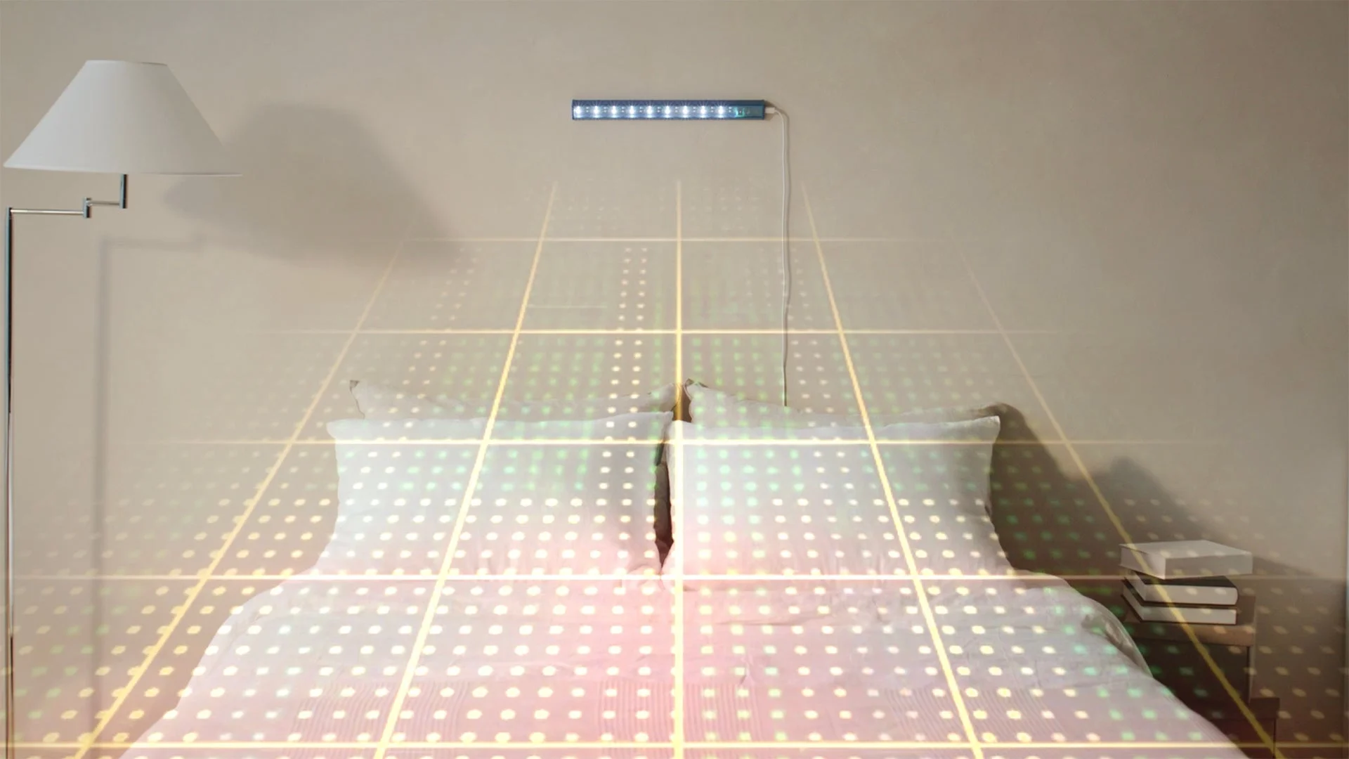 広範囲ケア、寝室イメージ