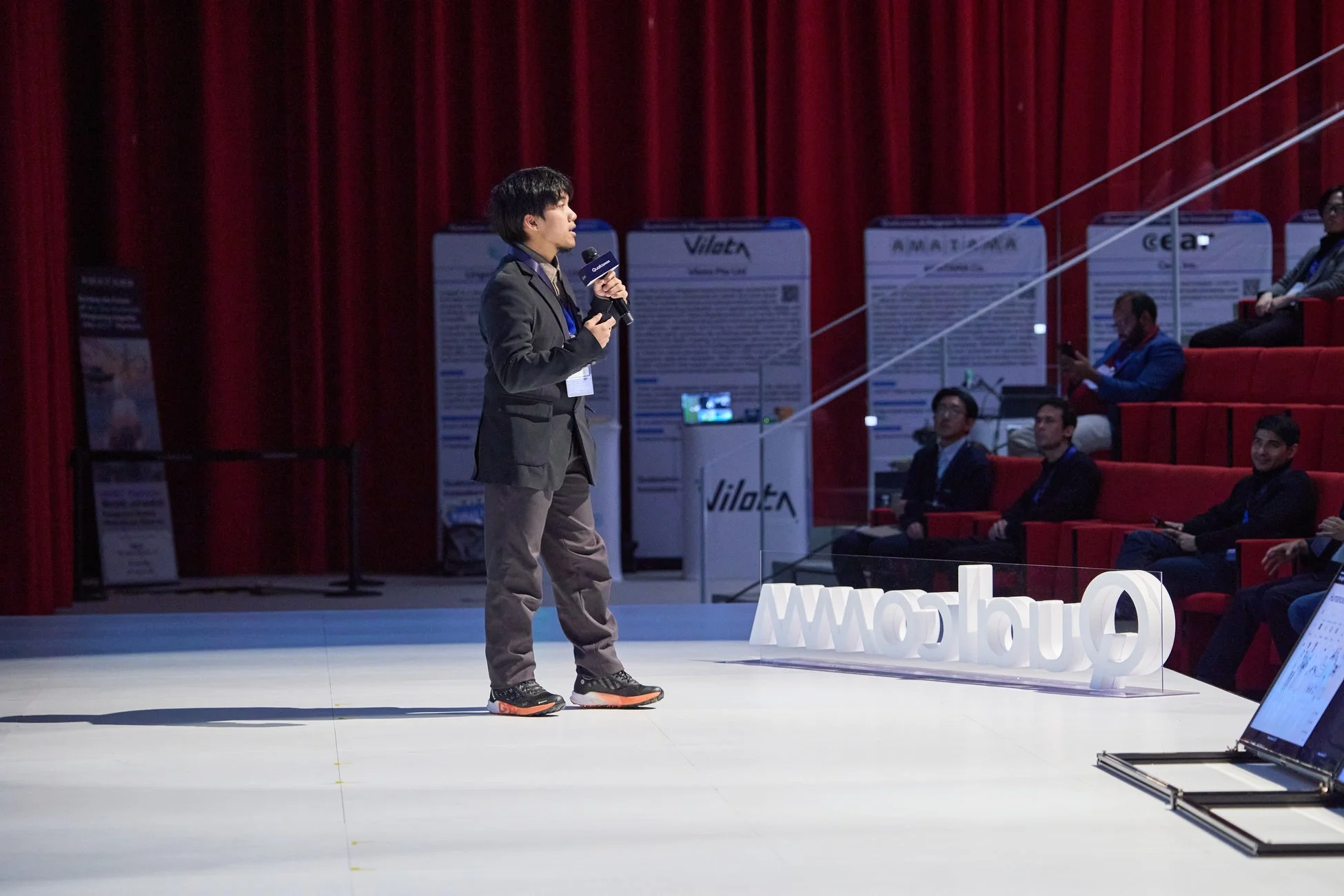 Qualcomm AI Program for Innovatorsイベントでのプレゼンテーション