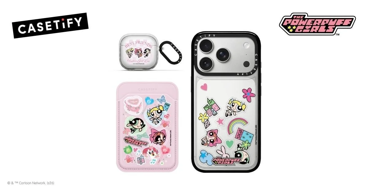 パワーパフガールズとCASETiFYのコラボレーションアイテム