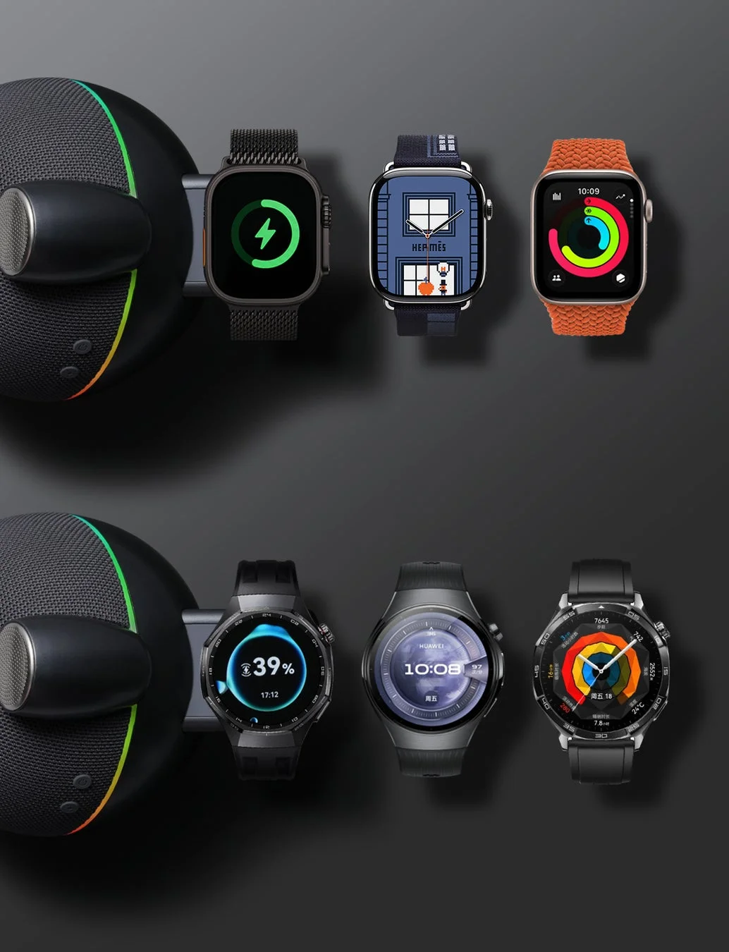 スマートウォッチの充電