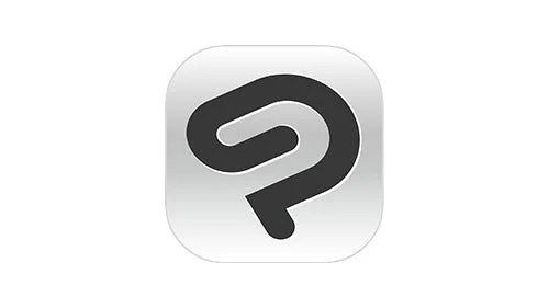 デジタルイラストレーションソフトウェア「CLIP STUDIO PAINT」のロゴマークです。