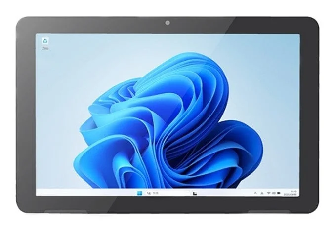 Windows 11が動作しているタブレット端末のディスプレイ