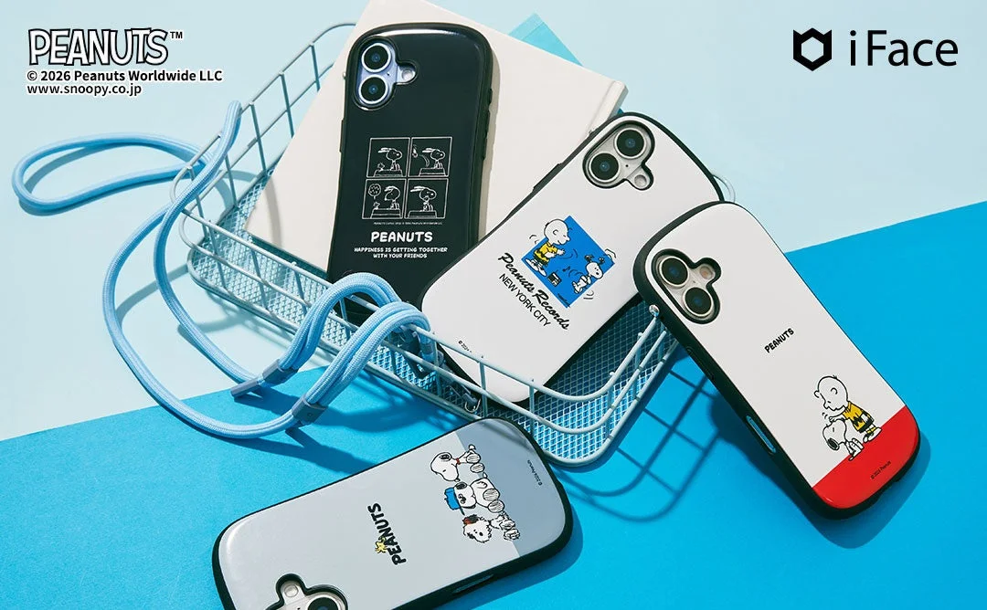 スヌーピーデザインのiFaceケース