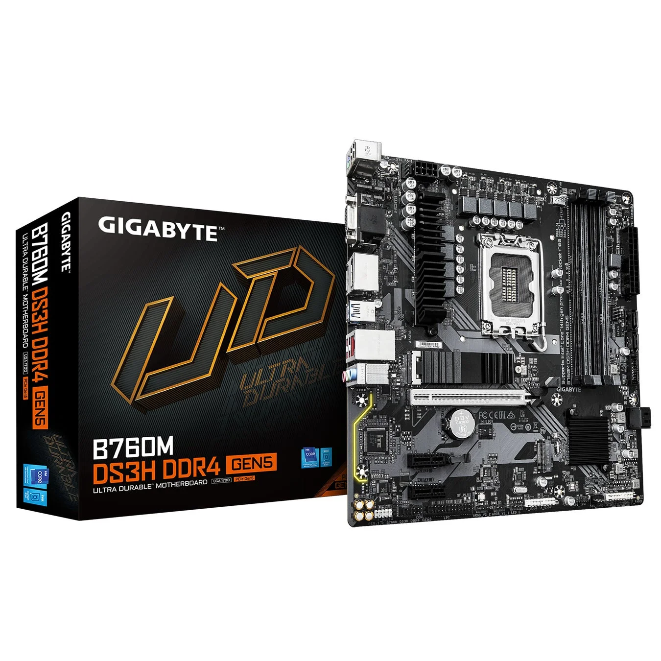 GIGABYTE B760M DS3H DDR4 GEN5 マザーボード