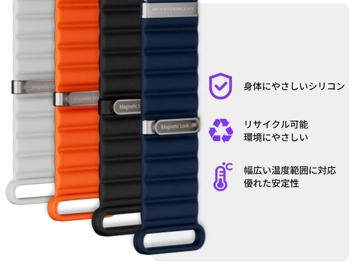 シリコンバンドの素材と特徴