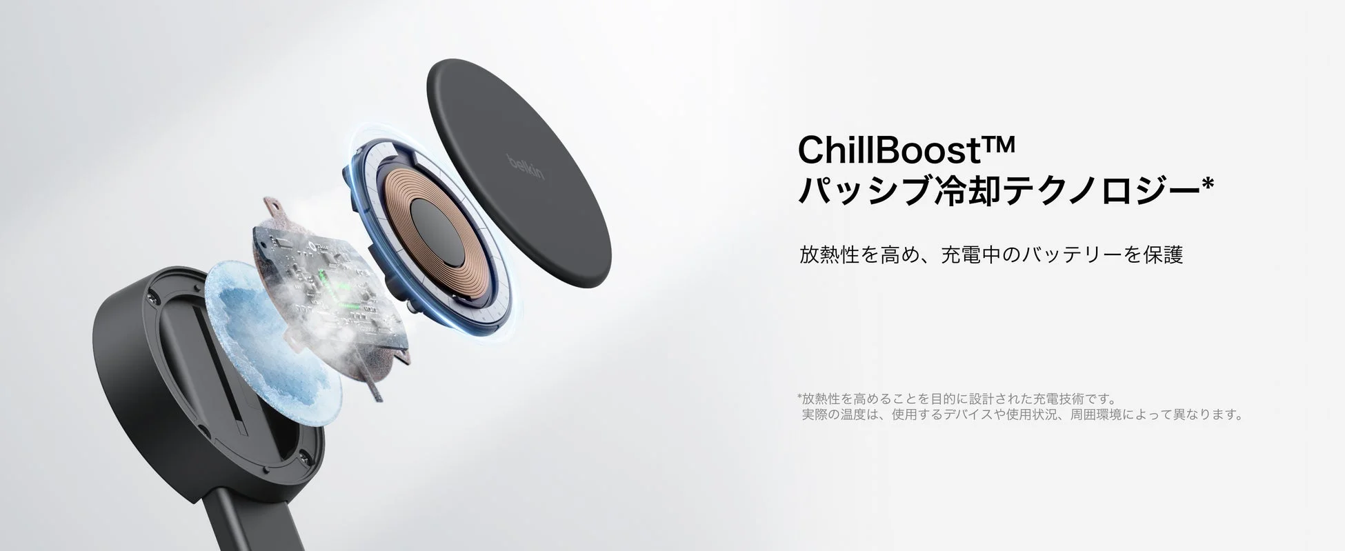 ChillBoost™ パッシブ冷却テクノロジー