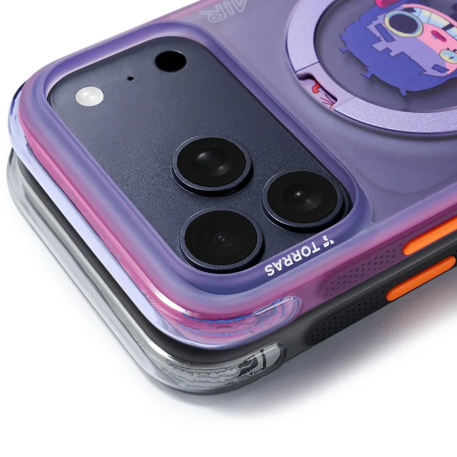 MagSafe対応のカラフルなスマホケース