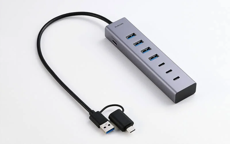 USBハブ、変換アダプタ