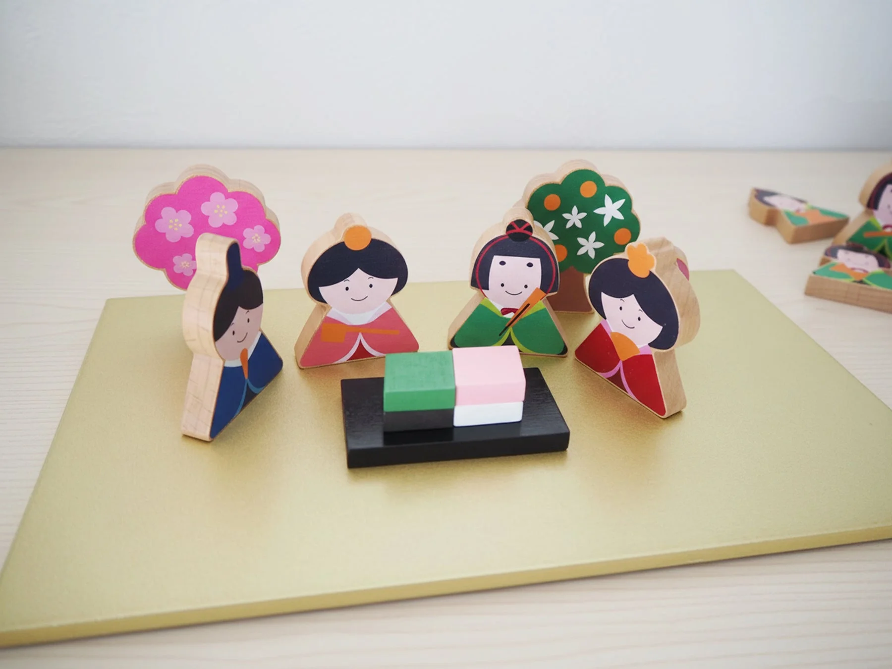 ひなつみきの飾り付け