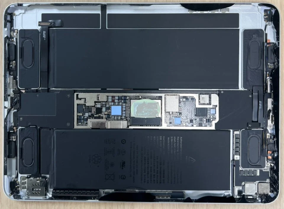 タブレットの内部構造