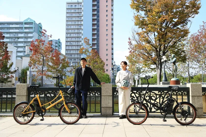 街を走る、スタイルをまとう電動アシスト自転車