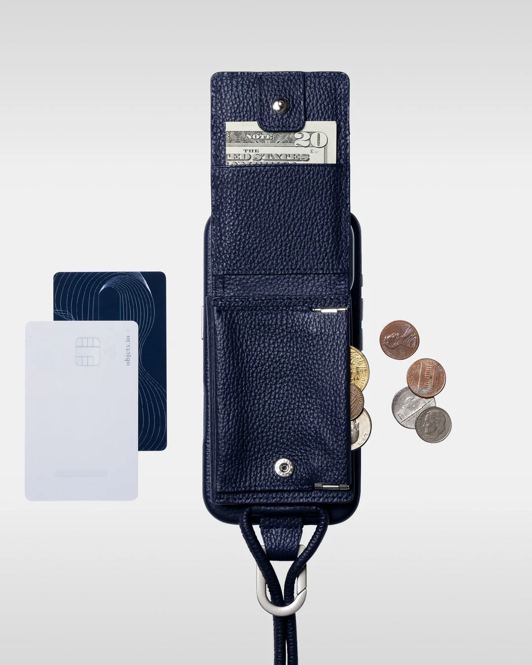 レザーストラップ + iPhoneケースセット / ウォレット