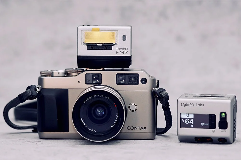 ライトピックスラボのフラッシュ付きフィルムカメラの画像