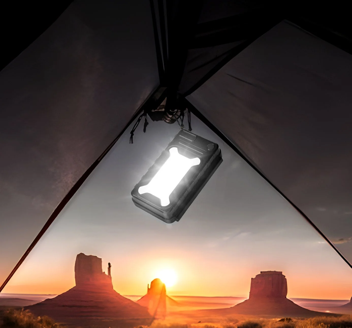 キャンプの風景