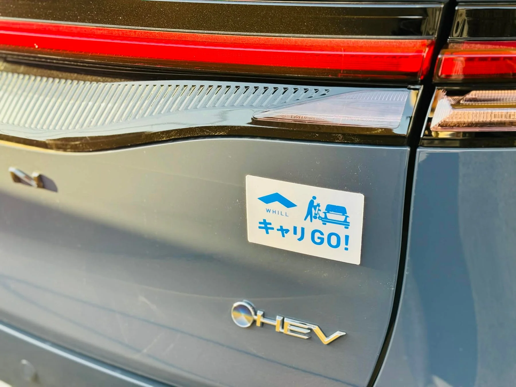WHILLキャリGO! ステッカー